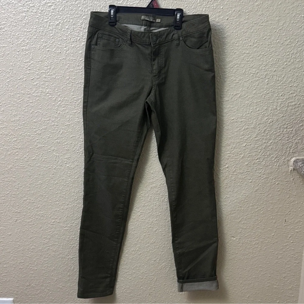 Prana Forest Green Denim Pants